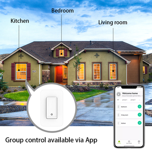 Ble Wireless Wifi Homekit <strong>Push</strong> <strong>Button</strong> <strong>Timer</strong> Designed Smart <strong>Light</strong> <strong>Switch</strong> Us Tuya 120v 60hz with Remote Control - Product Image 6