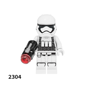 PG8289 Shadow Storm Trooper famoso personaje de película Mini bloques juguetes de bloques de construcción para chico Clone Commander Minifigs Mini figura