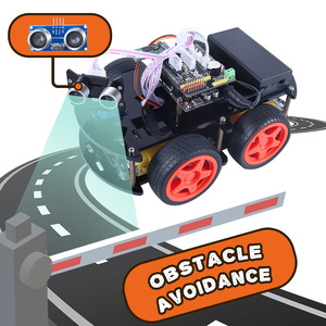Kompatibel mit Arduino Programmier roboter Smart Car Kit UNO Bot Bluetooth Fernbedienung Roboter Kit
