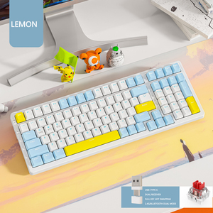 Luetooth-Teclado mecánico inalámbrico de Doble Modo, accesorio personalizado para juegos de ordenador, 980 - Product Image 4