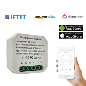 Wifi-Switch-Modul Smart Home Automation 2-Wege-Google Home Tuya App Sprach fernbedienung - Product Image 1