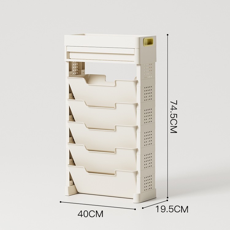 5-layer basic model with drawers and no wheels