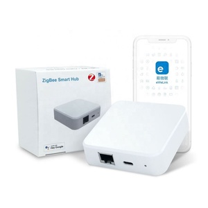 Smart Home System Control EWelink SONOFF <strong>ZigBee</strong> 3.0 Gateway Wired to Internet <strong>Zigbee</strong> Hub White - Product Image 1
