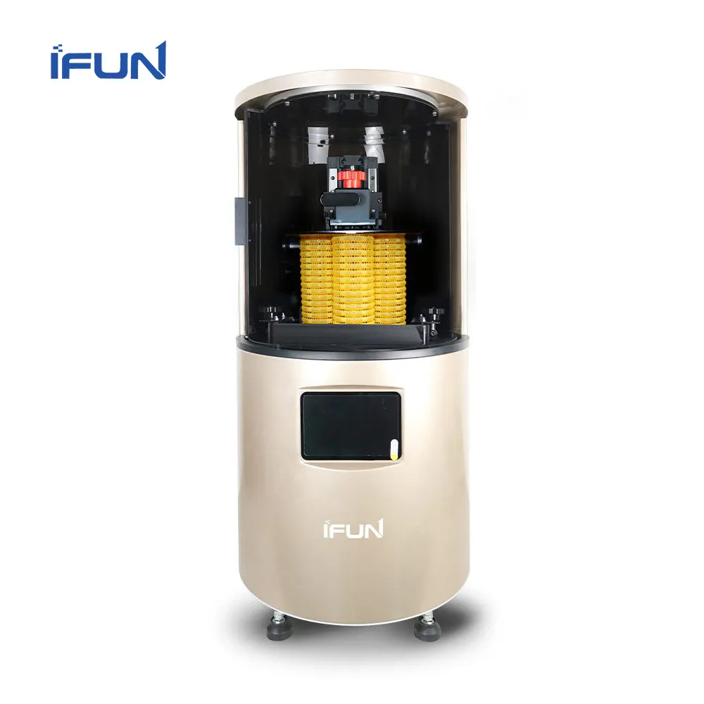 IFUN Printer 3D 12K caskable UV profesional untuk perhiasan emas Printer LCD lilin tinggi Printer lilin 3d untuk perhiasan