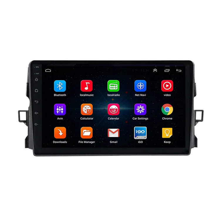 Lecteur DVD Vidéo 9 Pouces Dsp Rds Autoradio Carplay Android Radio Pour Toyota Auris 2006 2007 2008 2009 2010 2011