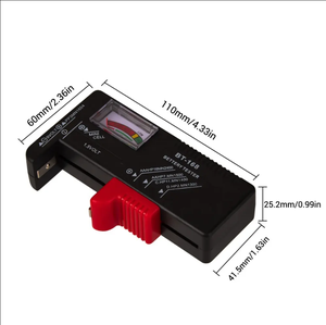 Aneng เครื่องทดสอบความจุของแบตเตอรี่ลิเธียม BT-168เครื่องวิเคราะห์แบบกริดเครื่องทดสอบแบตเตอรี่แบบดิจิตอลขนาด AAA ปุ่มกด - Product Image 2