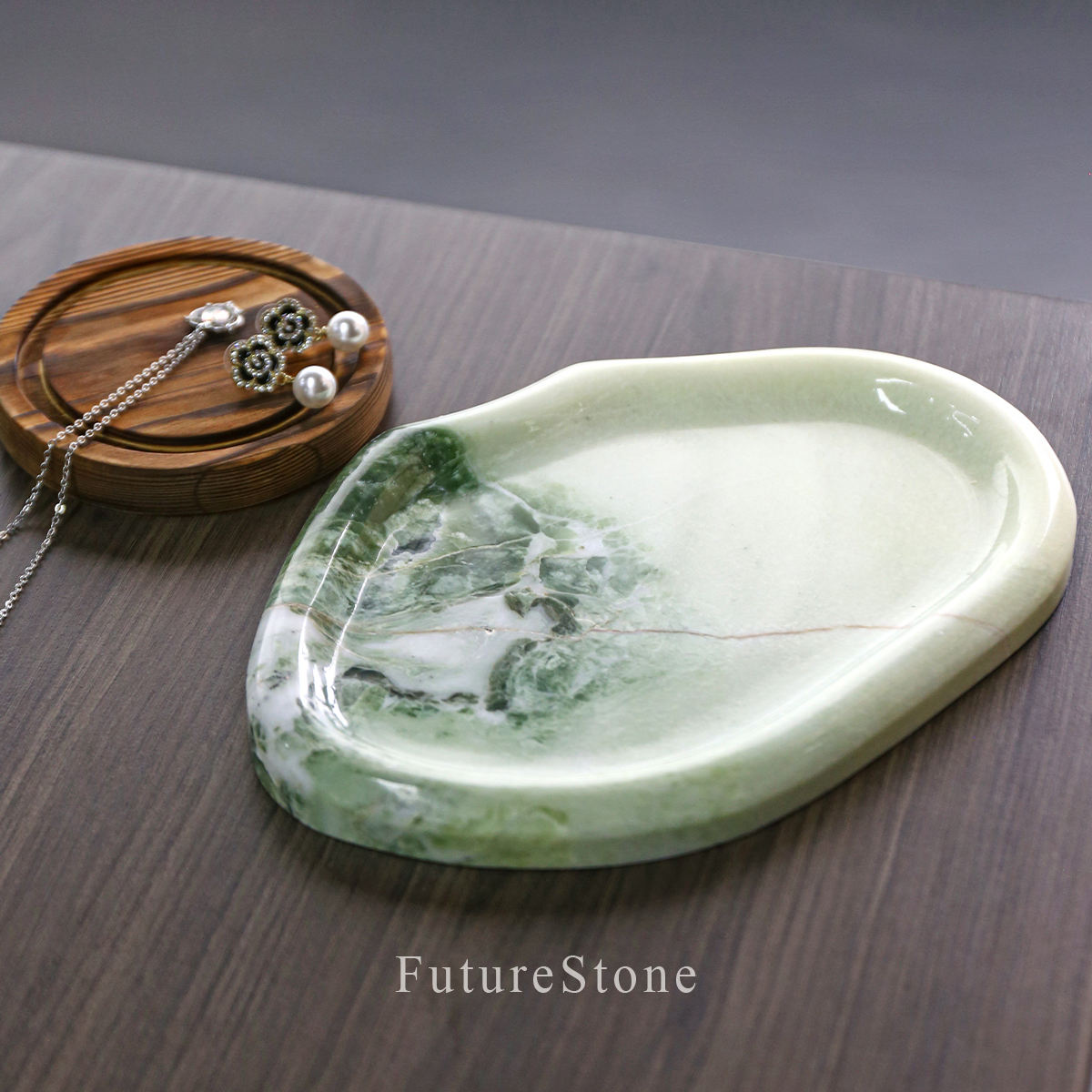 สีเขียวมรกต (24*17*1.8ซม.)