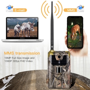 New Arrival HC-900LTE 20MP 2K Wildlife Hunting Trail <strong>Camera</strong> Photo Traps Night Vision 4G SMS MMS SMTP Cellular Surveillance Camer - Product Image 3