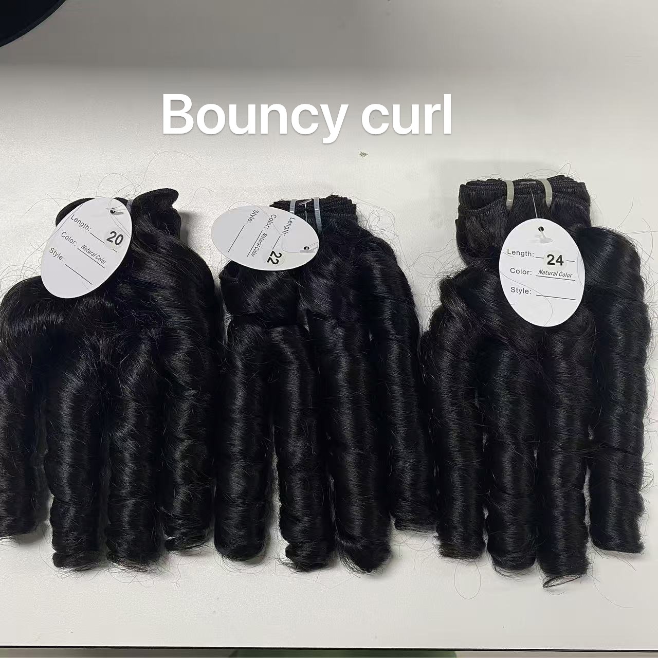 Lot de boucles rebondissantes 1 pièce