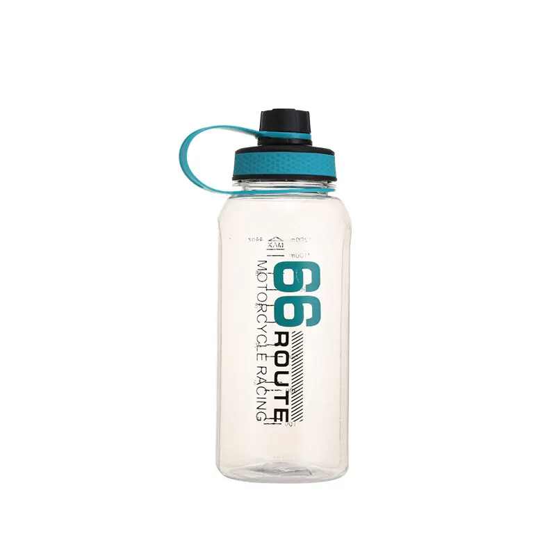 Bottiglia di acqua di viaggio della tazza di acqua di forma fisica di plastica PP del barattolo di acqua di sport all'aperto 900ML/1200ML/1500ML per la palestra