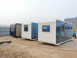 رخيصة الجاهزة شعبية التفاح المحمول كابينة منزل للبيع الجاهزة المحمولة 20 قدم 40 قدم مكتب جراب معزول حاوية المنزل - Product Image 3