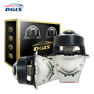 DGLS yüksek kalite Universal TIR 3 inç Bi LED projektör Lens far yüksek ve düşük işın Bi evrensel araba için Led Lens - Product Image 1