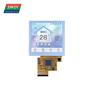 Lcd Ultra sottile 4 "480*480 quadrato TFT Display LCD Touch Screen 50 pin interfaccia utente che funziona con STM32/ESP32 - Product Image 3