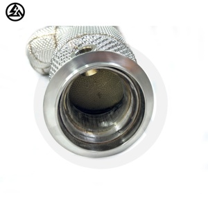 เครื่องฟอกไอเสีย csz อัตราการไหลสูงเครื่องฟอกไอเสียแบบ catted downpipe สำหรับ S58 M3รถ BMW M4 G80 G82ส่วนหัวไอเสีย3.0T - Product Image 6