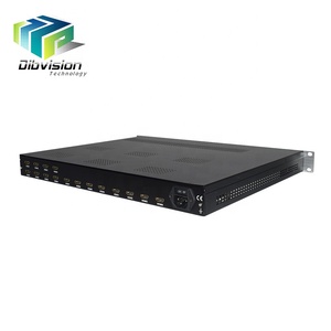 (Q316) Headend 16 hd Ip Video Encoder H.264 Video Live Streaming supporto UDP RTP Multicast Unicast per sistema Tv digitale - Product Image 5