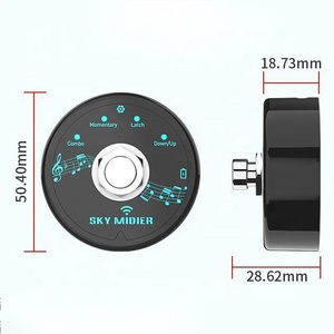 Controlador inalámbrico BT MIDI USB Material ABS Software Efector Controlador inalámbrico MIDI Step-on - Product Image 5