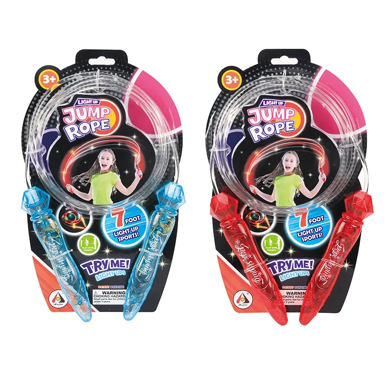 Jouets de sport en plastique pour enfants, corde à sauter, éclairante, de haute qualité, nouvelle collection