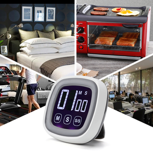 Pratico supporto di allarme digitale per conto alla rovescia cucina Abs magnetico Lcd pollame da cova e Timer di cottura in plastica resistente - Product Image 5