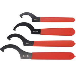 Coilover móc wrenches công cụ thiết lập sốc cờ lê cờ lê thiết lập c-hình dạng cờ lê coilover có thể điều chỉnh spanners cho hầu hết các cuộn dây trên - Product Image 2