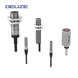 NPN/PNP NO/NC M12 Reflexión difusa de alta sensibilidad PA12CDM15P3 con carcasa de metal Diseño cilíndrico Sensor fotoeléctrico - Product Image 5