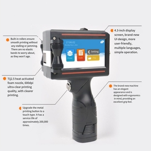 Handheld-Tinten strahl drucker, kleines Produktions datum, QR-Code, Barcode-Etikett, Chargen nummer, Verpackungs beutel, Flaschen codier maschine - Product Image 5