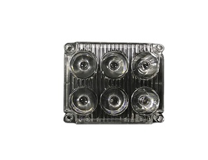 工厂定制用于发光二极管照明的光学塑料发光二极管透镜反射器 - Product Image 1