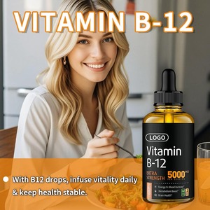 Cairan metilobalamin non-gmo Sublingual, cairan nutrisi Vitamin B12 untuk dewasa dan bayi baru lahir - Product Image 3