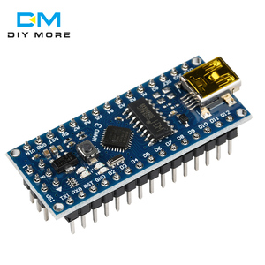 ATmega168 CH340 CH340G Nano V 3.0 3.0 Mini USB UART Board 16Mhz 3.3V 5V Controller Module - Product Image 2
