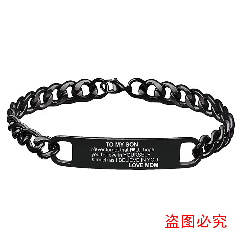 BXGSL072 bracelet Black