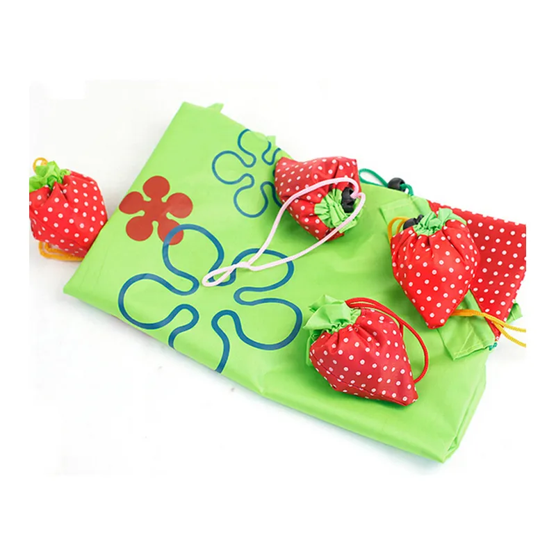 Wholesale Promotional Shopping Reusable Tote Bag Folding Nylon Bag for Shopping