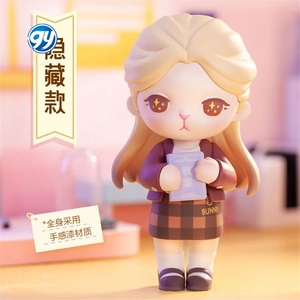 POP MARTバニースクールキャンパスシリーズブラインドボックスおもちゃモデルスタイル確認かわいいアニメフィギュアサプライズミステリーボックス女の子ギフト