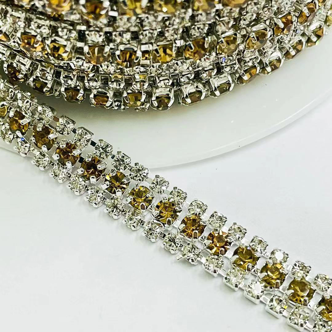Garra de cobre + cristal amarillo