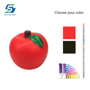 Bán buôn tùy chỉnh PU bọt căng thẳng bóng táo phục hồi cảm giác lo lắng cứu trợ bóp đồ chơi tùy chỉnh in logo Quà tặng khuyến mãi - Product Image 3