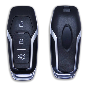3ボタンスマートリモートキーシェルフォブF-ord Explorerエッジマスタング融合緊急キーブレードバッテリークランプ付き - Product Image 1