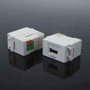 Panel de carga de teléfono móvil USB tipo 128, enchufe de 220V, transformador de 5V, adaptador de conmutación 2.1A, módulo de alimentación con corriente nominal 2A - Product Image 1