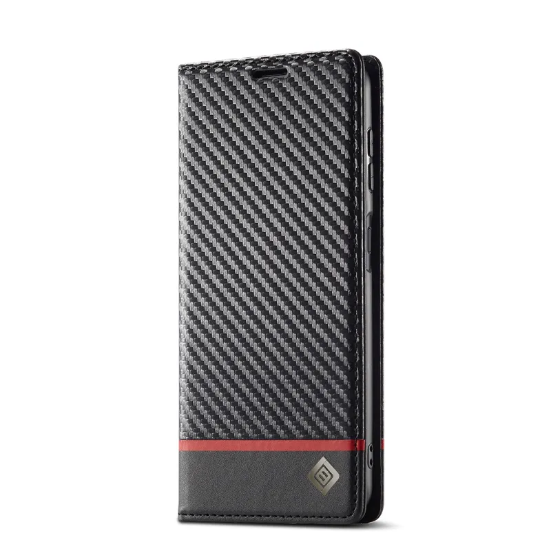 Магнитный PU Флип кожаный чехол для Samsung Galaxy S23/S23FE, чехол для кредитных карт из углеродного волокна для Galaxy A34/A54 5G