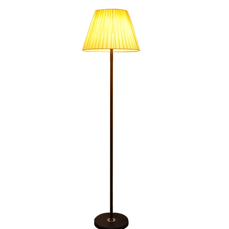 Lâmpada de chão LED, lâmpadas padrão para quartos, lâmpadas de cabeceira para sala de estar, sala de estudo, lâmpadas de ferro com interruptor de pé