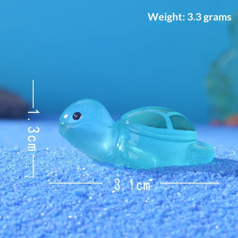 Turtle-luminous green blue