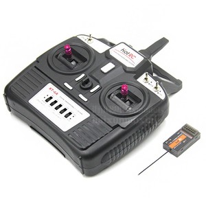 Hotrc KT-6A <strong>Rc</strong> Airplanes Plane Remote Control Fpv Transmitter and Receiver for <strong>Rc</strong> Plane and Drone Controller - Product Image 1