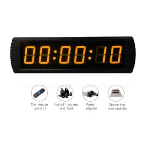 YIZHI GI6T-3Y Indoor 6-stelliger Countdown <span class=keywords><strong>Digital</strong></span> <span class=keywords><strong>Interval</strong></span> Gym Übung Große Tabata Fitness Sport <span class=keywords><strong>Timer</strong></span> Uhr