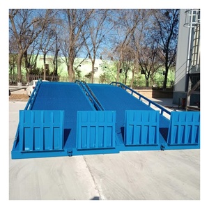 Puente de acoplamiento móvil de 8 toneladas, 10 toneladas, 12 toneladas, plataforma de carga y descarga hidráulica móvil, plataforma de carga manual para contenedores - Product Image 2