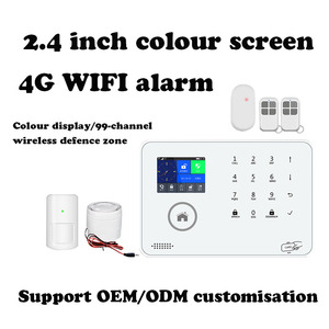 Allarme facile installazione Tuya sicurezza domestica Wireless 4G WiFi supporta il sistema antifurto Watchdog e la codifica HS1527 - Product Image 2
