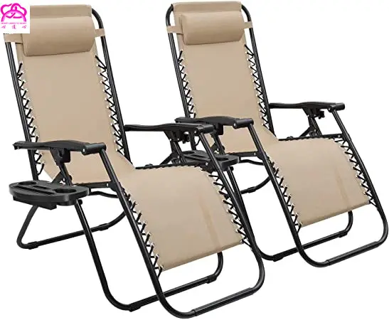 Zero gravity-silla reclinable para exteriores, sillón plegable para playa, patio y jardín