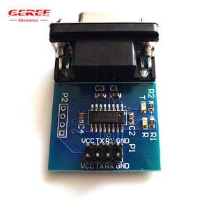 RS232 porta seriale al modulo TTL modulo convertitore 3.3V 5V modulo con indicatore di luce del ricetrasmettitore TTL spazzola linea adattatore - Product Image 4