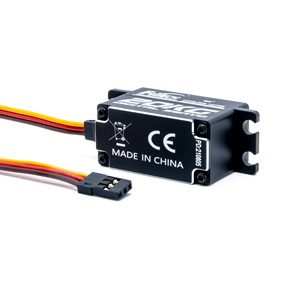 Düşük profil 20KG Metal dişli 0.09s yüksek hızlı Servo Motor 180 RC için 1/8 1/10 tırmanma araç RC araba modeli uçak kanat Robot - Product Image 3