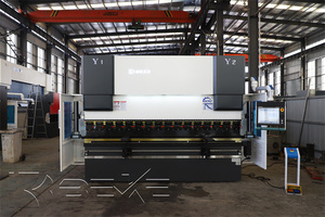 Hydraulische Stift-und Kasten biege presse CNC-Blech biege maschine mit 3D-Programmierung und Profile-T3D Offline-Software - Product Image 2