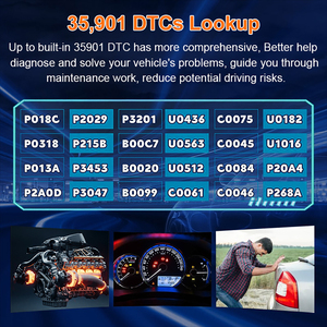 Versand innerhalb von 24 Stunden TX302 OBD2 Scanner Live Data Professional Mechaniker OBDII Diagnosecode-Leser-Tool zur Überprüfung des Motor lichts - Product Image 4