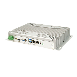頑丈なファンレス産業用パネルPCIntelCore i5 5200U 6300U第5/第6世代プロセッサ、2 * Lan 6 * ComポータブルコンピューターミニPC