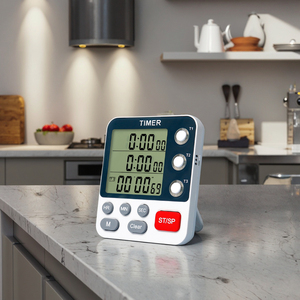 Orologio con Timer visivo digitale intelligente 3 modalità di cronometraggio da tavolo Timer di Pomodoro personalizzato da cucina per cucinare promemoria conto alla rovescia per le uova studio per bambini - Product Image 5