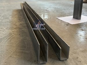 Door Channel Profiles Cold <strong>Computer</strong> Control U Guide Rail Roll Forming Machine - Product Image 5